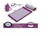 Purple Massage Acupressure Mat Yoga Sit Lying Mats Pain Stress Soreness Relax AU NEW V201-QHGMMOREONE021