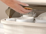Dish Drying Box Multifunctional Space Saving Dish Drainer with Lid Cover for Kitchen Accessories V1294-YM0706-3118230174015