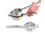 Manual Juicer, Stainless Steel, Small Portable Hand Press Fruit Squeezer for Lemon & Orange V1263-JX-2895