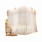 Luxury Princess Four Corner Post Bed Curtain Canopy Netting Mosquito Net Bedding V1294-YM0901-JY19729-03