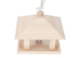 Hanging Bird House Nesting Box Feeding Feeder Box Garden Ornament Outdoor Tree DIY Decoration V1294-YM0718-3111200289011