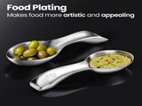 Gourmet Easy Break Proof Spoon Rest, Stainless Steel Spoon Holder, Spoon Rest for Stove Top V1376-SPOONR