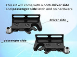 1 Pair 83515 & 83514 Truck Cap Rotary Latch Compatible with 100XL/XR/XQ/180XL 700 tonneau long V1369-AZ3-W-05223