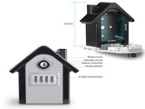 Key Lock Wall Mount, Zinc Alloy Key Storage for Outside, 4-Digit Combination Key Safe Lock V1370-AZ4-00871