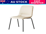 Levede Stackable Dining Chairs Kitchen Beige Set of 8 CH1093-4-BGX2