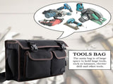 Thickened Oxford Cloth Tools Shoulder Bag Holder Organizer for Electrician Repairman V1294-YM0901-JY06665-01