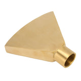 Fan Shaped Fountain Nozzle G1 Inch Brass Flat Head Spray Nozzle Fountain Sprinkler Head for Garden V1294-YM0706-3111230203411