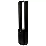 Black Bladeless Fan with Air Purifier, Oscillating, LED Display, Remote Control, 12 Speeds, 3 Modes LSB-68980
