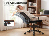 Artiss Office Chair Drafting Chairs Stool Computer Desk Studios Mesh Black OCHAIR-K-DRAF-BK