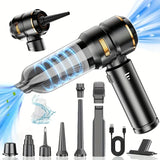 Portable Cordless Vacuum, 4-in-1 Suction/Blow/Inflate/Deflate, Car & Home Multi-Functional Cleaner, V1385-PXXCQ-WU-1007-009