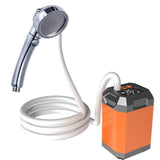 Portable Cordless Camping Shower - Rechargeable 5400mAh Electric Shower Pump with 3 Modes 2m Hose V1308-DSZKI-607