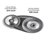 Drive Clutch, 2-8HP Engine, 2000 RPM High-Strength Drive Clutch with Asymmetric Designed Wheels & V952-KDCLHQXLCLBJQQZAXV0