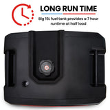 GENPOWER 6.2kW Peak 6.0kW Inverter Generator, Push Button & Remote Start, 15L Tank, Portable w/ V219-GENPTRGN60SA