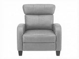 Artiss Massage Recliner Chair Small Recliner Sofa for Adults Fabric Grey RECLINER-A1-MSG-GY