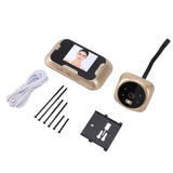 Peephole Camera Automatic Photo Taking 120&deg Viewing Angle Infrared Night Vision Waterproof Visual V1294-YM0901-3114240039711