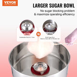 VEVOR Electric Cotton Candy Machine, 1000W Candy Floss Maker, Commercial Cotton Candy Machine with V952-TSMHTJHSWGZMYG5FSV3