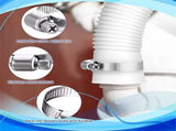 Swimming Pool Filter Connection Pipe Durable PE Plastic Drainage Hose for Sand Filter Systems V1192-AZ-W-24149