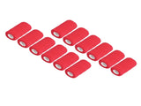12Pcs Bandage Wrap Natural Latex Elastic Self Adhesive Wrap for Cows Dogs Horses 10cm Red V1294-YM0523-3111220104711