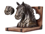 Multifunctional Head Sculpture Resin Bookends for Home Office Living RoomBS20900 Bronze V1294-YM0714-3115210194111