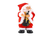 Electric Singing Dancing Santa Musical Figure Decoration Battery Operated Xmas Santa Toy for Home V1294-YM0901-3115240079112