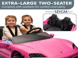 Kahuna Porsche Taycan Turbo S Kids Electric Ride On Car Remote Control 90W 2 Seater CAR-PSCH-988-PK