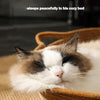 Cat Bed Rope Cotton, Cotton Rope Woven Round Cat Beds Basket with Built-in Teasing Ball, Handwoven V1189-LWWAL-20260325-00253-2