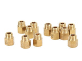 12pcs Mikuni VM TM TMX Carburetor Main Jet Kit, 90-200 Metal Gold Jets for Flat Slide Carburetor V1189-LC-QP-00626