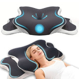 Side Sleeper Neck Pillow Odor-Free, Light Beige Friendly Design, Comfortable Sleep Posture, V1106-HDZ001