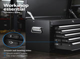 GIANTZ 5 Drawer Tool Chest Box Cabinet Lockable Garage Storage Organiser Black TB-5DR-CHEST-BK