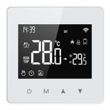 WiFi Wireless Smart Thermostat - For Water/Gas Boilers, LCD Screen, Programmable, Low Power V1265-JD-06