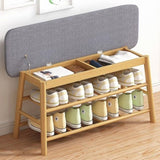 Shoe Stool Storage Rack Cabinet Multifunctional Space Saving V63-840781