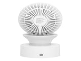 USB Desk Fan Desktop Automatic Shaking Head Electric Fan Mini Fan Desktop Table Fan with Light for V1294-YM0901-3113210084811