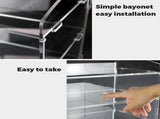 Alston 2-Tier Bakery Display Case Pastry Acrylic Cupcake Donuts Cake Pastry Clear Display V985-BAKERYDISPLAYCASE