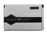 1000TC Cotton Rich SHEET SET - KING SINGLE V441-SS4056SILKS
