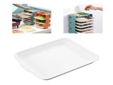 Kitchen Preparation Plate Multilayer Fruit Vegetable Wall Mounted Dish Food Storage Stacking Sorting V1294-YM0901-3118230444711