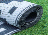 Outdoor Area Carpet PP Woven Waterproof Non Slip Breathable UV Proof RV Rug for Patio Garden Beach V1294-YM0901-3117240227611