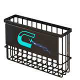 Magnetic Basket Fridge Lint Bin Dryer Ball Holder Laundry Room Organization Home Storage for Class V1366-AZ2-W-02022