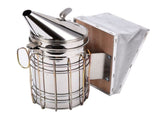 4PCS/Set Beehive Smoker Set Frame Clip Scraper Moxa Cone Stainless Steel Smoker Beekeeper Starter V1294-YM0523-3111210387311