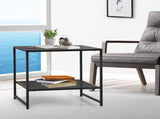 Levede Side Table Sofa End Table Open CH1070-BK