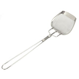 Fine Mesh Strainer 0.02in 304 Stainless Steel Firm Stable Handle Smoothing Skimmer Spoon for Kitchen V1294-YM0703-3118230111411