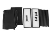 Under Bed Storage Container Large Capacity Space Saving 4 Wheels Under Bed Rolling Drawer with Clear V1294-YM0901-3117240190111