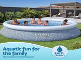 Bestway 457cm Swimming Pool Inflatable Above Ground Round Pools w/ Filter Pump BW-POOL-R-457-57315