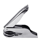 Hand-Held Picture Letter Seal Embosser Stamp Stainless Steel Porable Easy to Operate for Kids Adults V1370-AZ4-12687