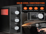 1.7 Cub Depository Safe, Deposit Safe with Drop Slot, Electronic Code Lock and 2 Emergency Keys, V952-LCSBXX17L000GVVNCV0