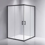 1200 x 900mm Sliding Door Nano Safety Glass Shower Screen By Della Francesca V63-829551