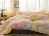 Colorful Plush Seville Eden Quilt / Doona / Duvet Cover set V745-AQ030042Q3