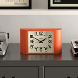 Newgate Mini Metro Mantel Clock-Pumpkin Orange V398-NG-MANMMET3PO