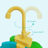 Pet Bath Tub for Bird Parrot,Parrot Automatic Bathtub with Faucet Bird Shower Bathing Tub Bird V1192-AZ-W-10151