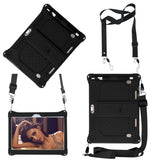 10,10.1 inch Silicone Tablet Case with Stylus Pen & Shoulder Strap, Universal Shockproof Silicone V1189-LWWAL-20260401-05236