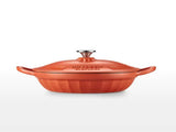 BUYDEEM CP581 Enameled Cast Iron Dutch Oven Red V943-CP581-28CM-RED